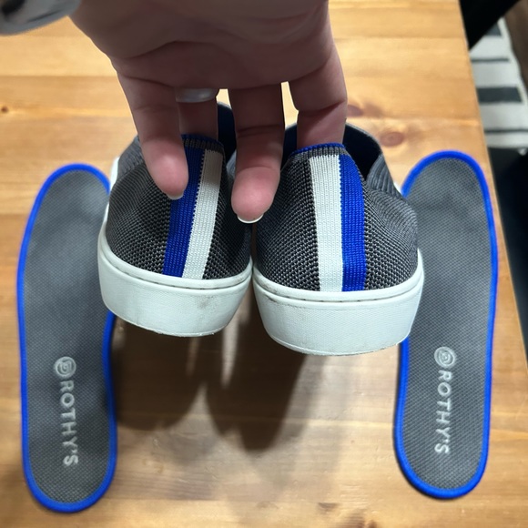 Rothy’s “The Sneaker” Steel Gray size 9 - Picture 6 of 6